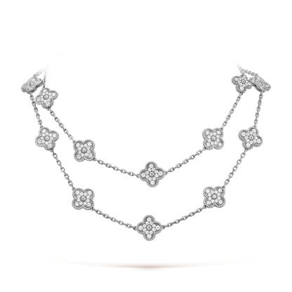 [LORA]CLOVER 20 MOTIFS DIAMOND SILVER
