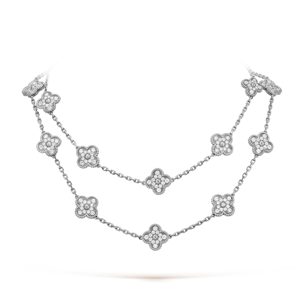 [Lora]CLOVER 20 MOTIFS DIAMOND SILVER