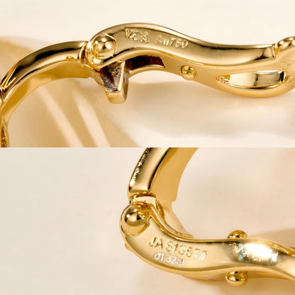 [LORA] FLOWERLACE EARRING 5 DIAMONDS