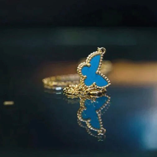 [LORA]BUTTERFLY TURQUOISE BUTTERFLY BRACELET