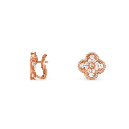 [Lora]CLOVER 15MM MOP EARRINGS COLLECTION