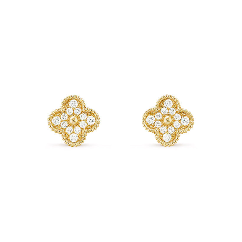 [Lora]CLOVER  9.5MM EARRINGS COLLECTION