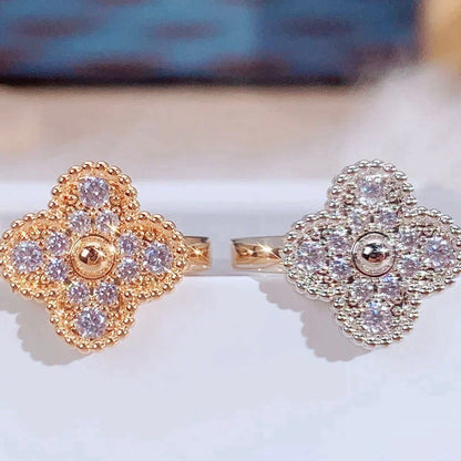 [LORA]CLOVER DIAMOND RING