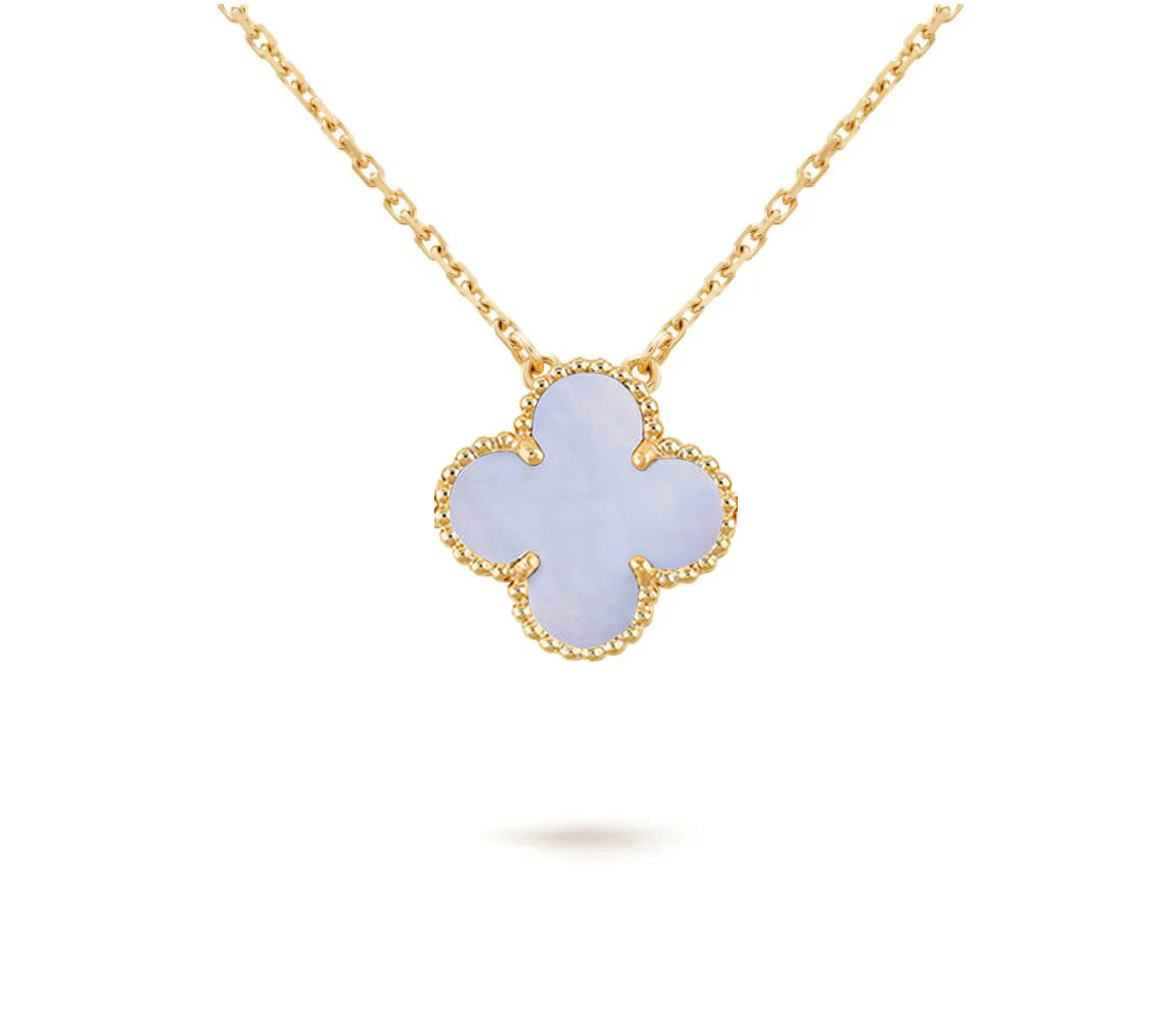 [Lora]CLOVER 15MM SINGLE FLOWER NECKLACE COLLECTION