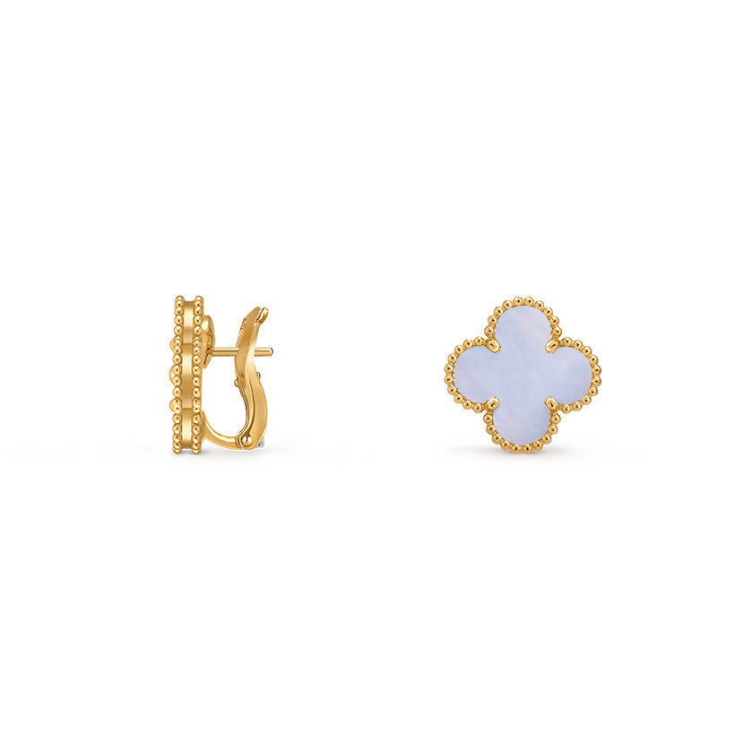 [Lora]CLOVER 15MM MOP EARRINGS COLLECTION