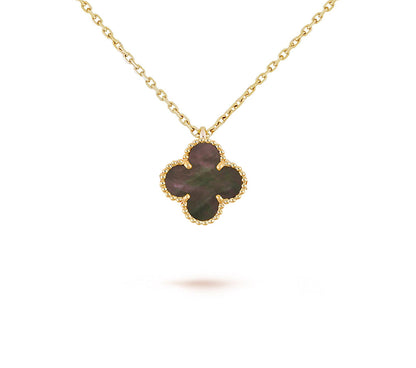 [Lora]CLOVER MINI 9.5MM CARNELIANS NECKLACE COLLECTION