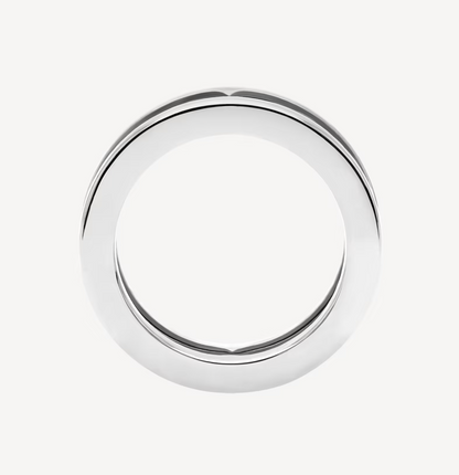 [LORA]ZERO 1 ONE-BAND WITH OPENWORK LOGO SPIRAL RING