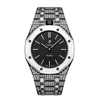 Royal Oak Pop Exclusive Bioceramic Case & Bioceramic Strap Diamond