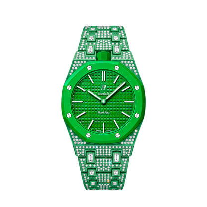 Royal Oak Pop Exclusive Bioceramic Case & Bioceramic Strap Diamond