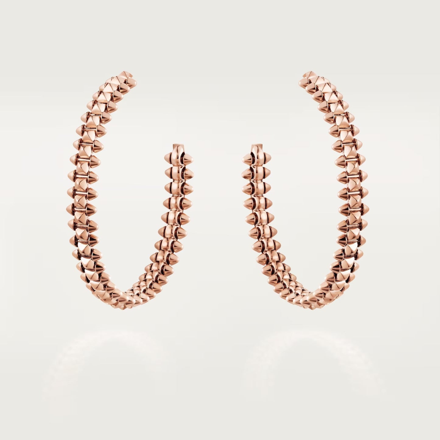 [LORA] CLASH HOOP LARGE EARRINGS