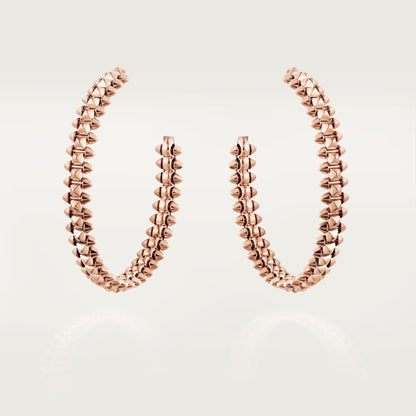 [LORA] CLASH HOOP LARGE EARRINGS