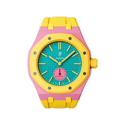 Royal Oak Pop Exclusive Bioceramic Case & Silicone Strap Mix Color