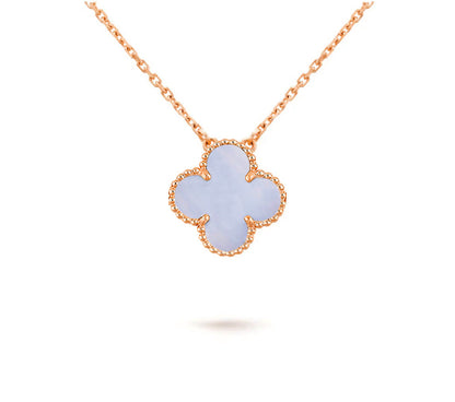[Lora]CLOVER 15MM SINGLE FLOWER NECKLACE COLLECTION