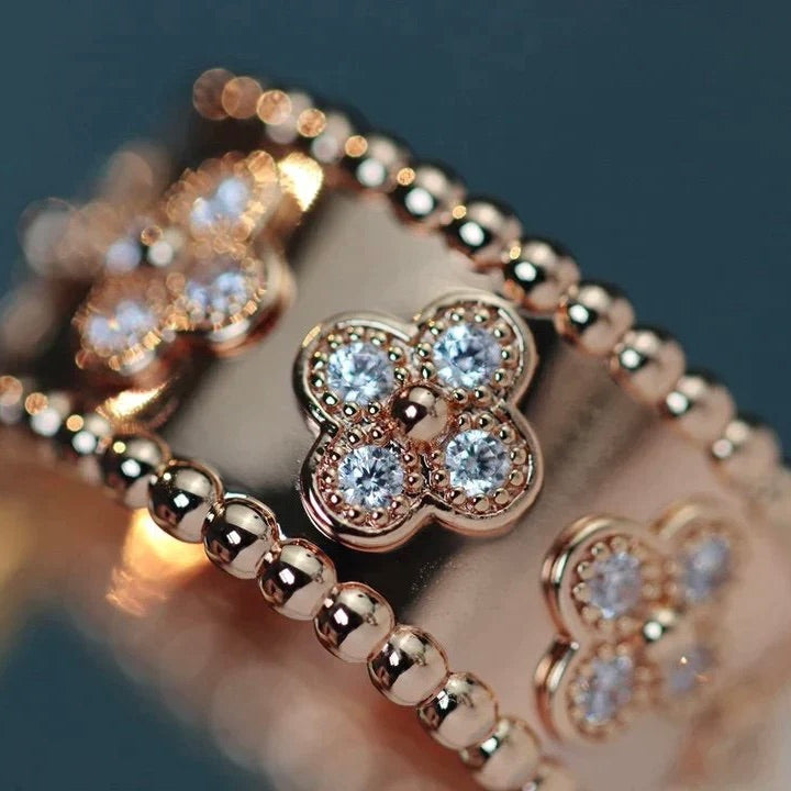 [Lora]CLOVER KALEIDOSCOPE RING 10MM