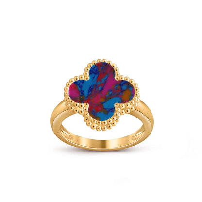 [Lora]CLOVER RING GOLD COLLECTION