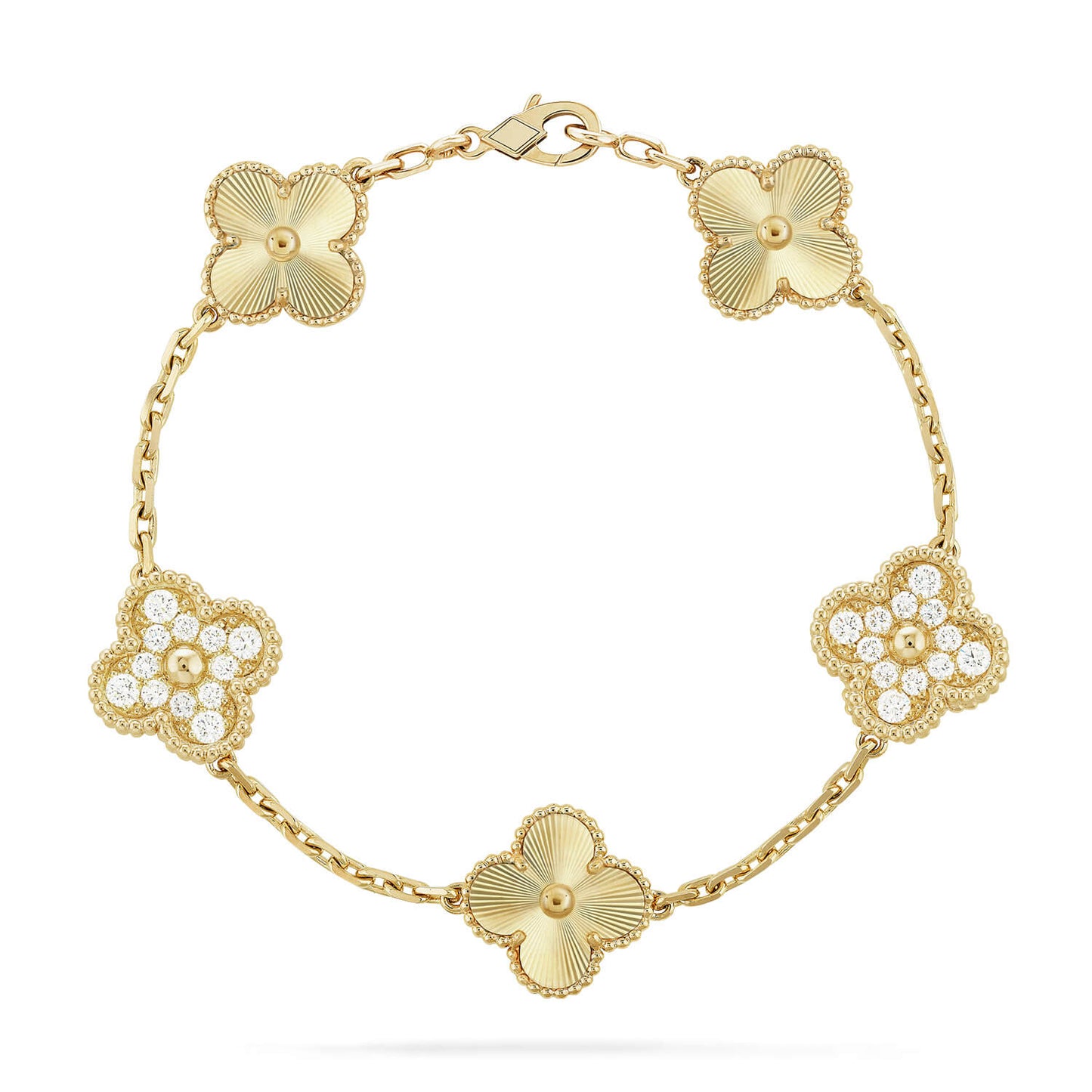 [Lora] CLOVER 5 MOTIF LASER BRACELET COLLECTION