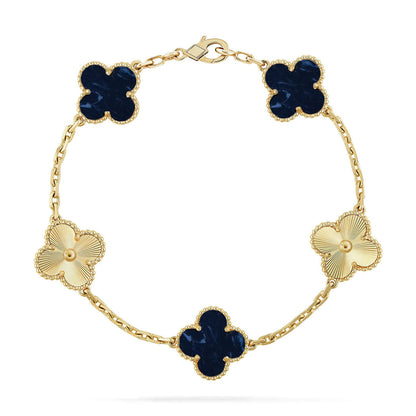 [Lora]CLOVER 5 MOTIF PIETERSITE BRACELET COLLECTION