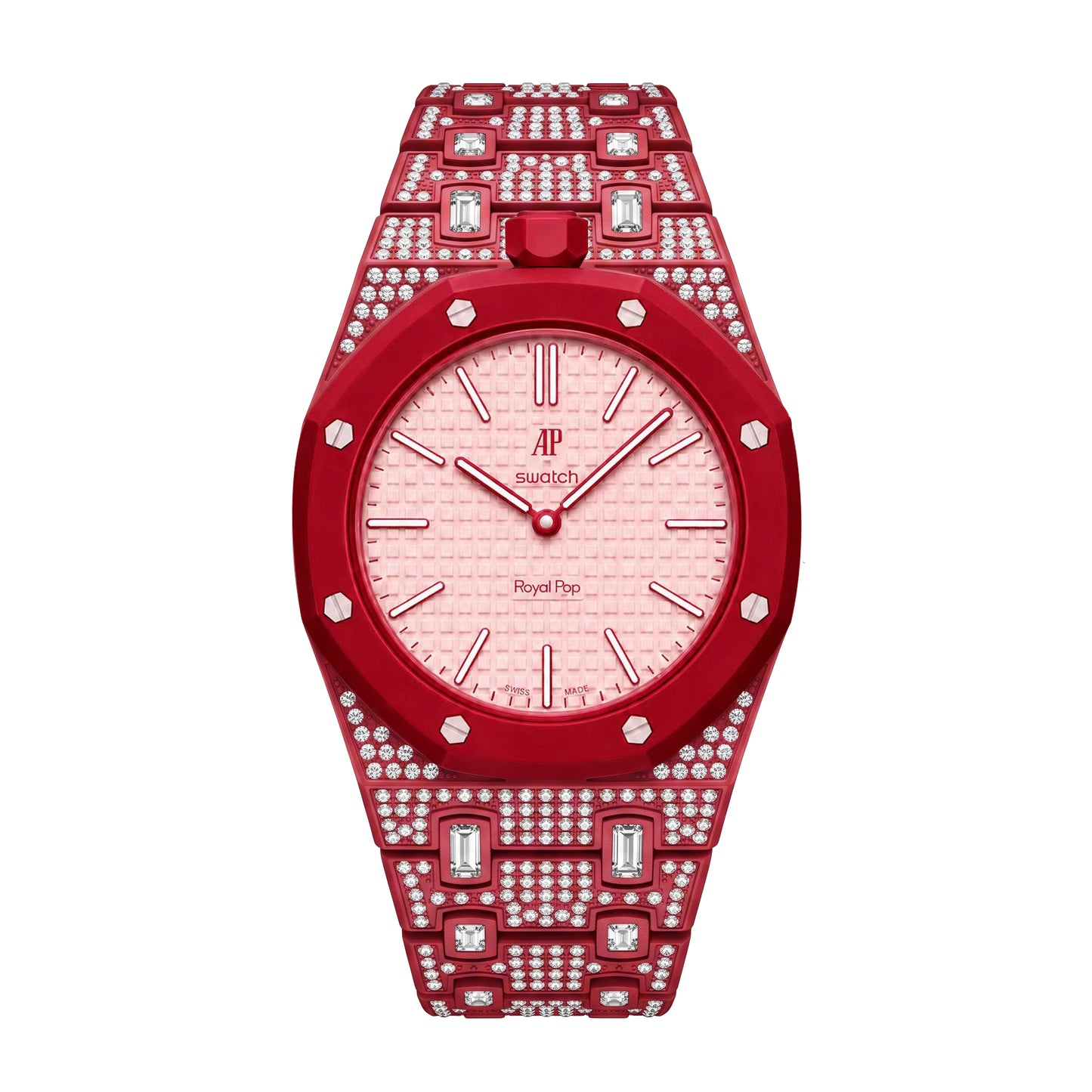 Royal Oak Pop Exclusive Bioceramic Case & Bioceramic Strap Diamond