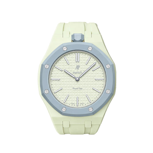 Oak Pop Exclusive Creamy Yellow Silicone Strap