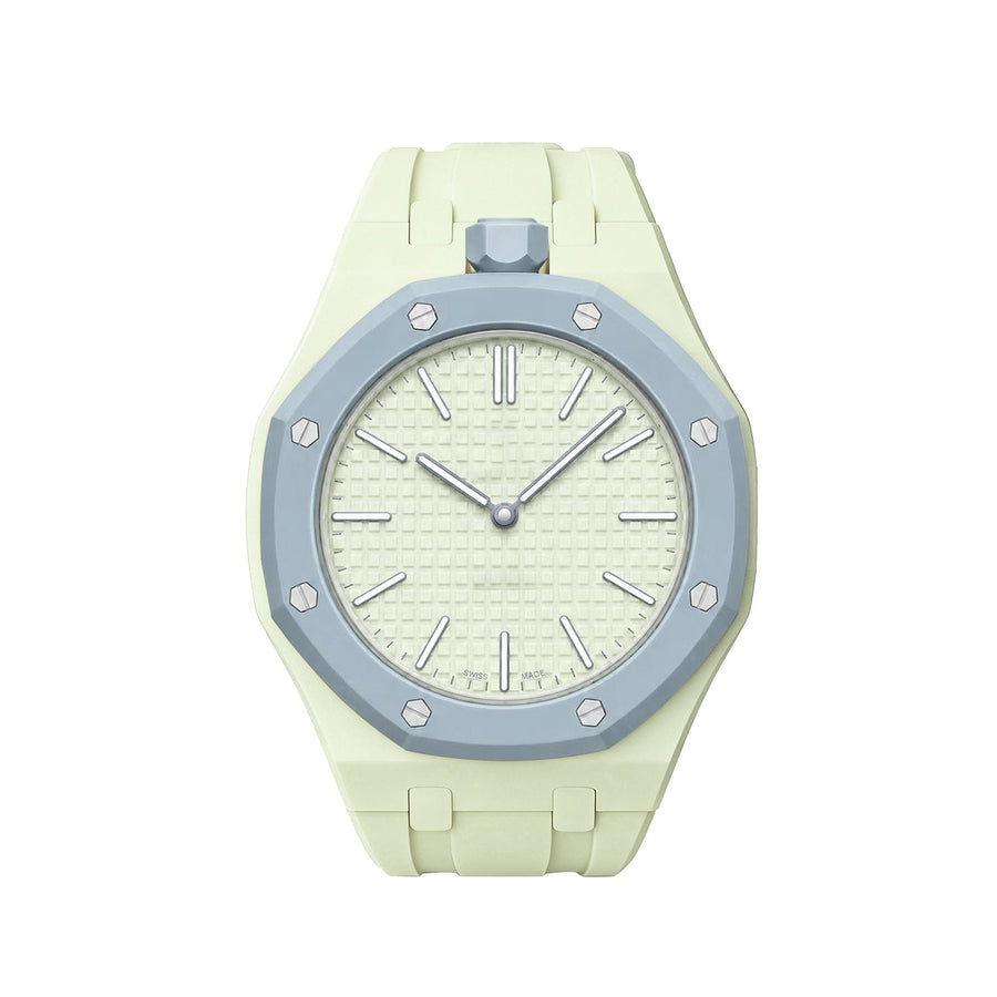 Oak Pop Exclusive Creamy Yellow Silicone Strap