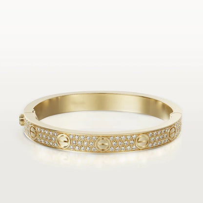 [LORA]LOVE BRACELET 6.1MM DIAMOND-PAVED