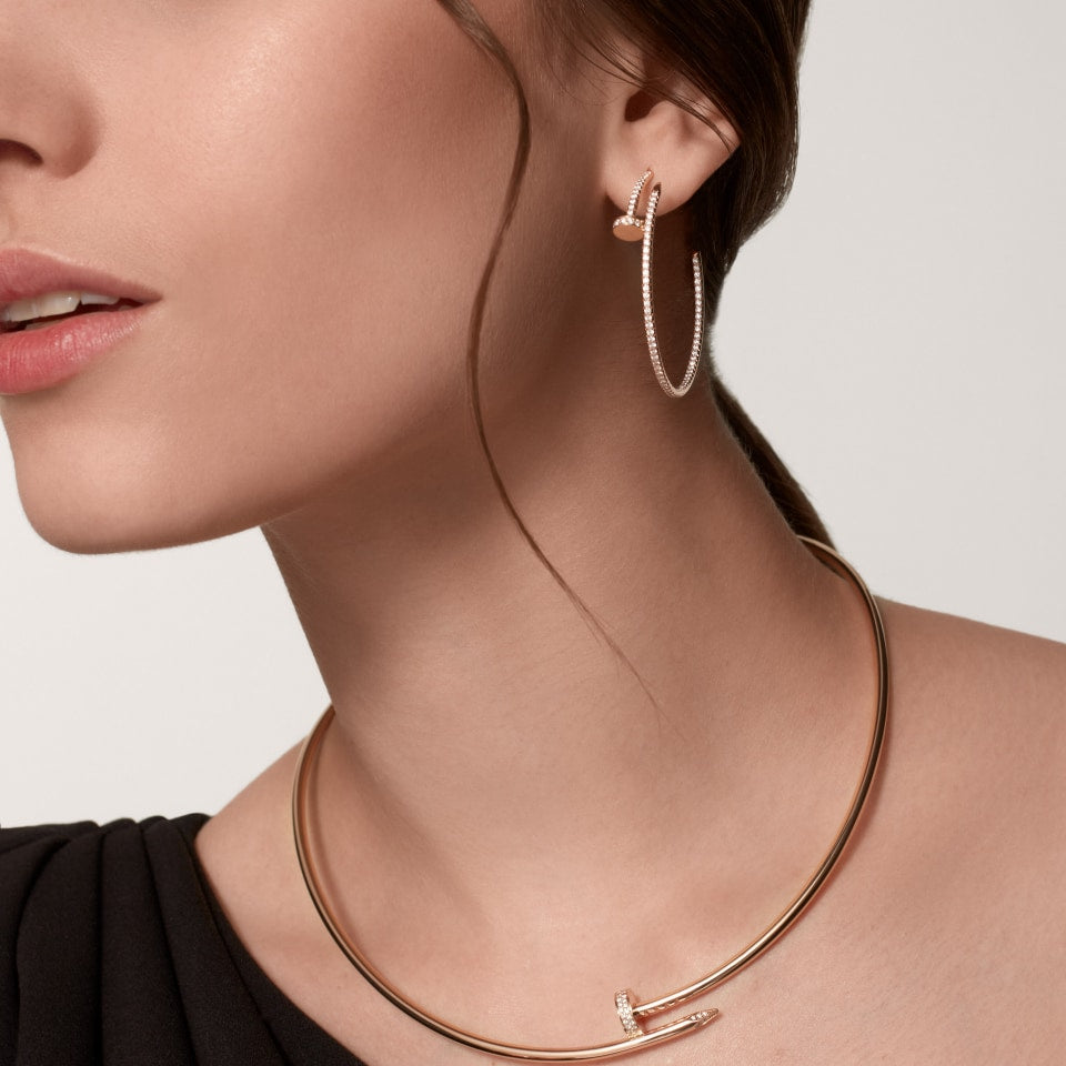 [LORA] JUSTE FULL DIAMOND LARGE EARRINGS