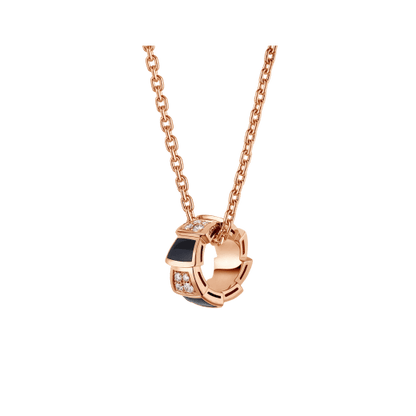 [LORA]SERPENTI PEDANT DIAMOND NECKLACE