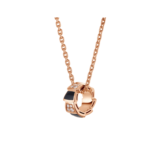 [LORA]SERPENTI PEDANT DIAMOND NECKLACE