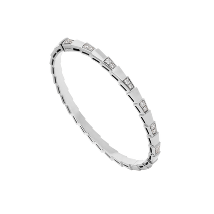 [LORA]SERPENTI BRACELET SILVER DIAMOND