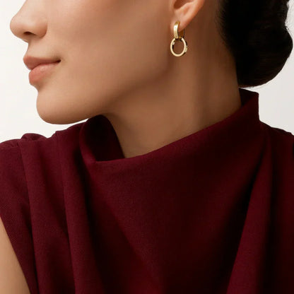 [Lora] LOVE 3.3MM DANGLE EARRINGS