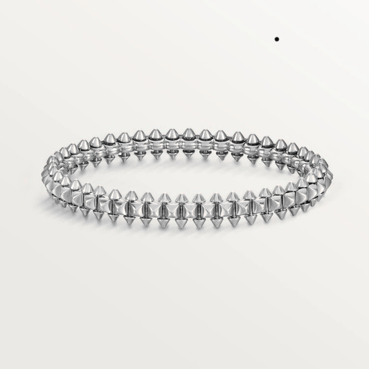 [LORA]CLASH SILVER BRACELET