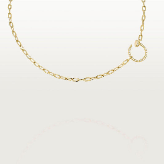 [Lora] JUSTE NECKLACE FULL DIAMONDS
