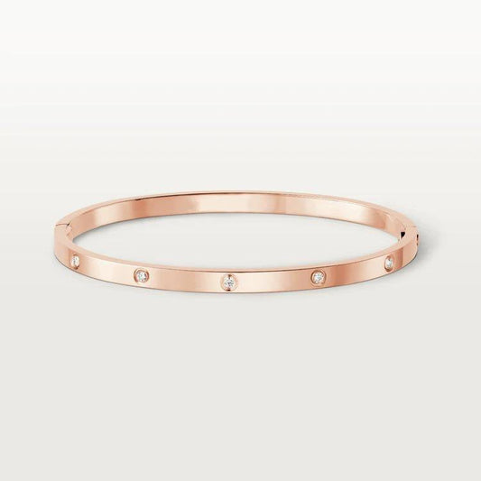 [LORA]LOVE BRACELET 3.65MM 10 DIAMONDS