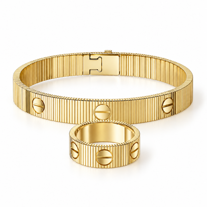 [Lora]Love Unlimited Bracelet & Ring Set