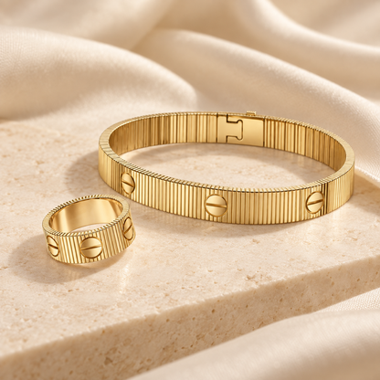 [Lora]Love Unlimited Bracelet & Ring Set