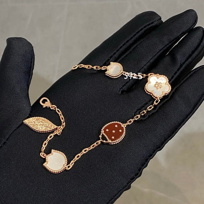 [LORA]LUCKY SPRING 5 MOTIF BRACELET