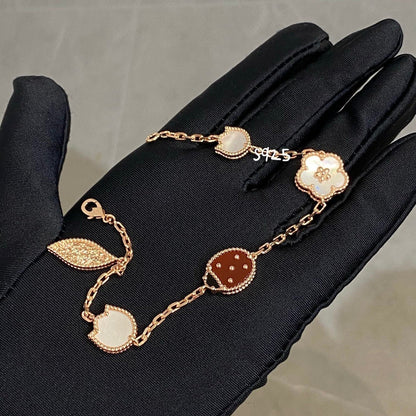 [Lora]LUCKY SPRING 5 MOTIF BRACELET