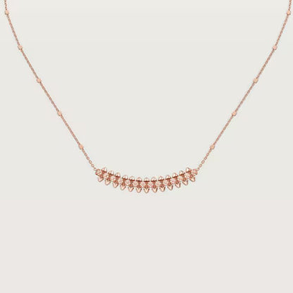 [LORA] CLASH  SMALL FULL DIAMOND NECKLACE