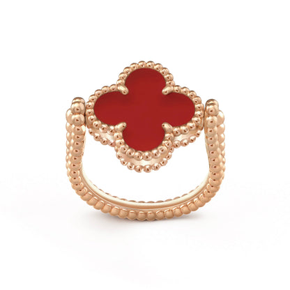 [Lora]CLOVER RIVERSIBLE RING ROSE GOLD COLLECTION