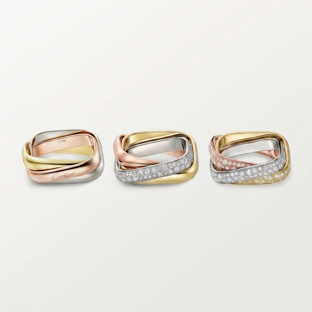 [LORA] TRINITY 3.5MM CUSHION RING COLLECTION