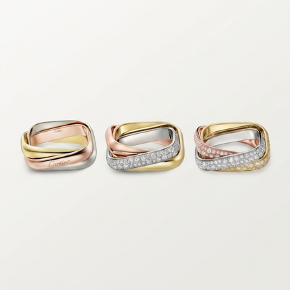 [LORA] TRINITY 3.5MM CUSHION RING COLLECTION