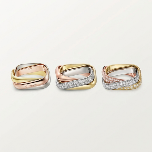 [LORA] TRINITY 3.5MM CUSHION RING COLLECTION