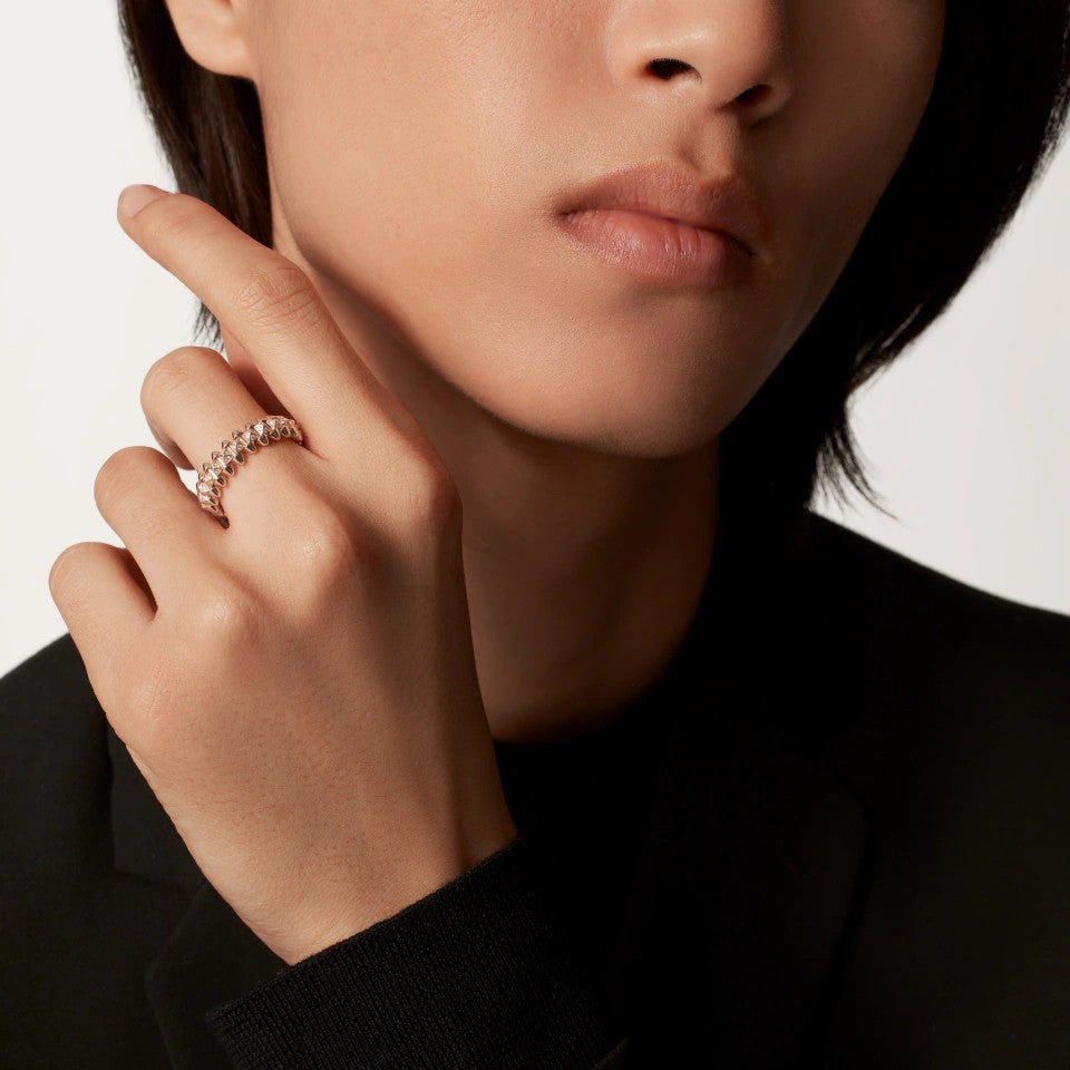 [LORA] CLASH 6.4MM SMALL FULL DIAMOND RING