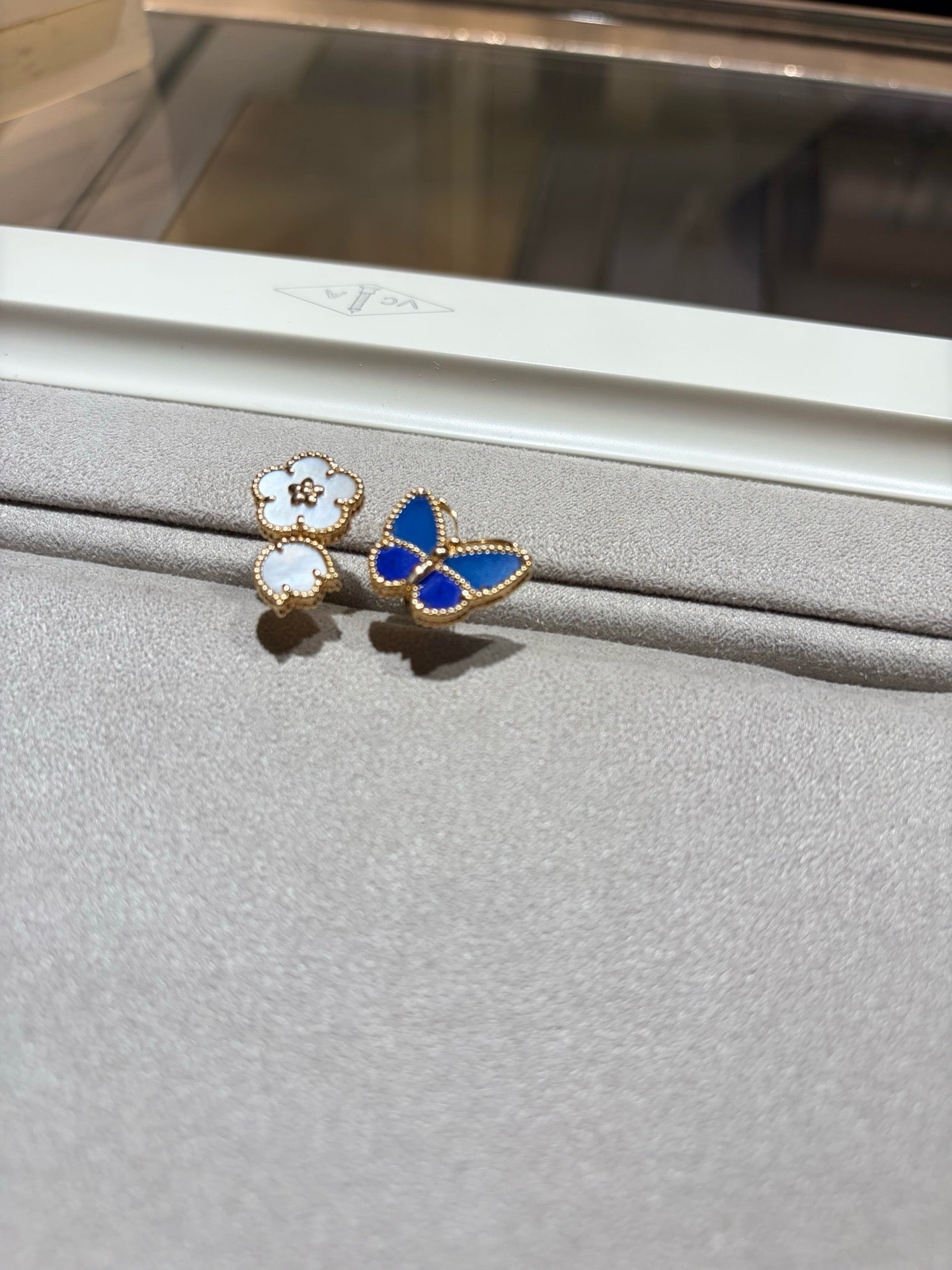 [LORA]LUCKY SPRING BUTTERFLY OPEN-FACE RINGS