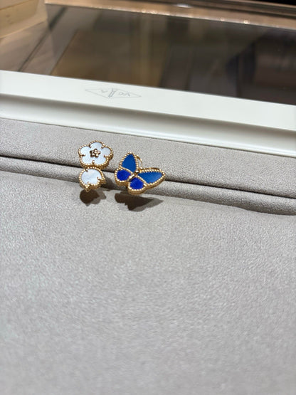 [LORA]LUCKY SPRING BUTTERFLY OPEN-FACE RINGS