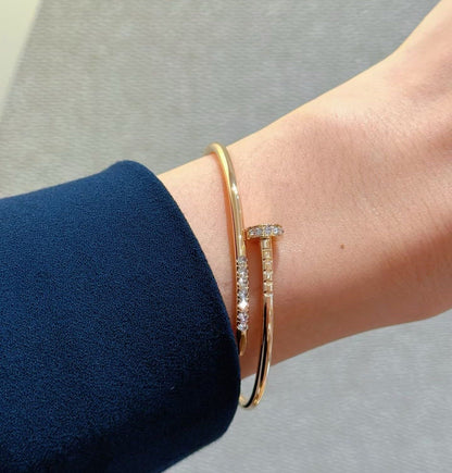 [LORA]JUSTE BRACELET 2.5MM DIAMONDS NEW