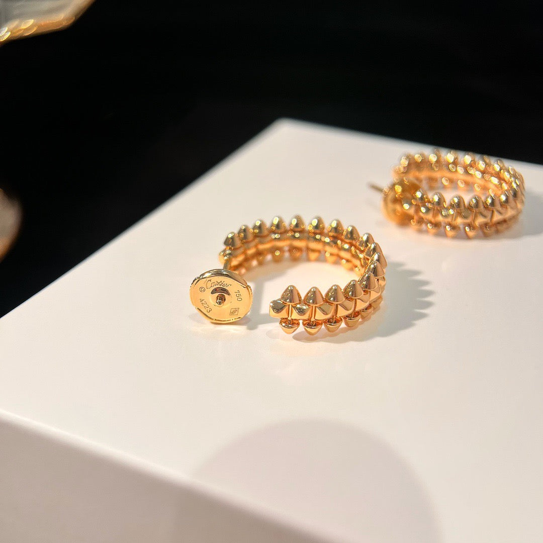[LORA] CLASH SMALL HOOP EARRINGS