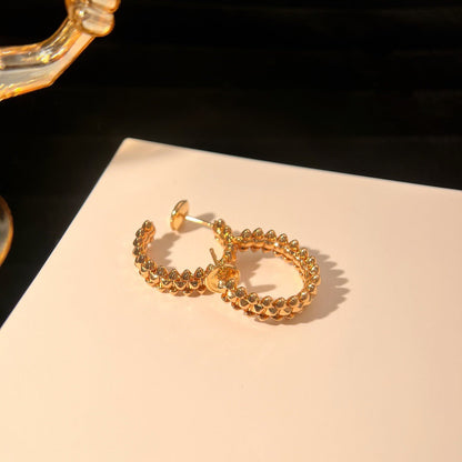 [LORA] CLASH SMALL HOOP EARRINGS