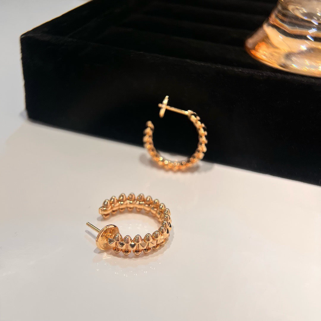 [LORA]CLASH SMALL HOOP EARRINGS