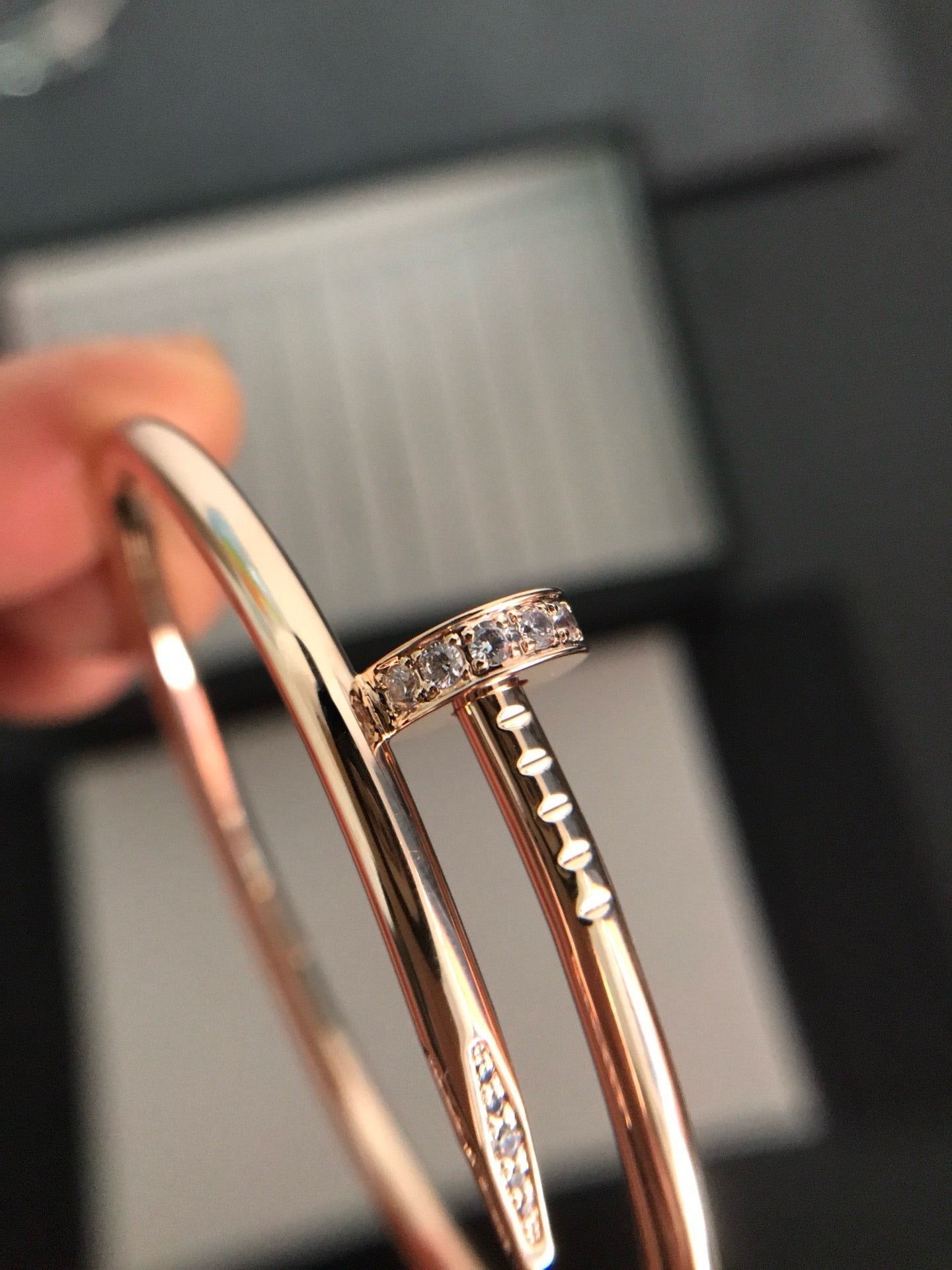 [LORA]JUSTE BRACELET 3.5MM DIAMONDS